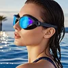 Professional Pool Goggles Waterproof Swim Glasses Swimming Goggles Adult Anti Fog UV Protection Swim Eyewear for Men Women Youth
