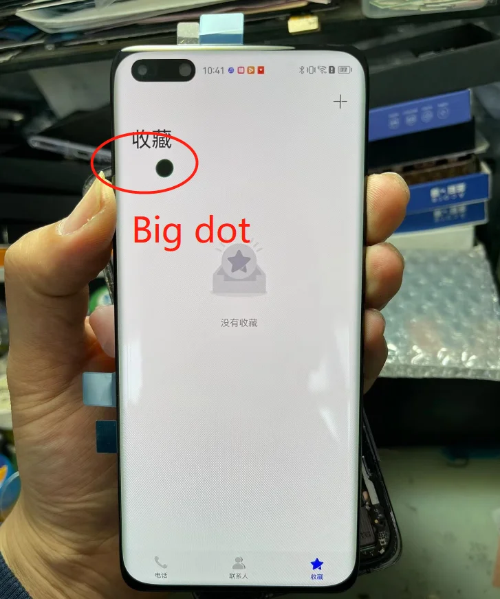Small Dot Original LCD For Huawei P40 Pro P40Pro ELS-NX9 ELS-N04 LCD NOH-NX9 P 40 lcd Display Touch Screen Digitizer Assembly