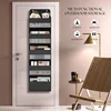 5 Layers Over Door Hanging Organizer with Mesh Pockets Large Wall Mount Storage for Home Essentials Bathroom Organization 6