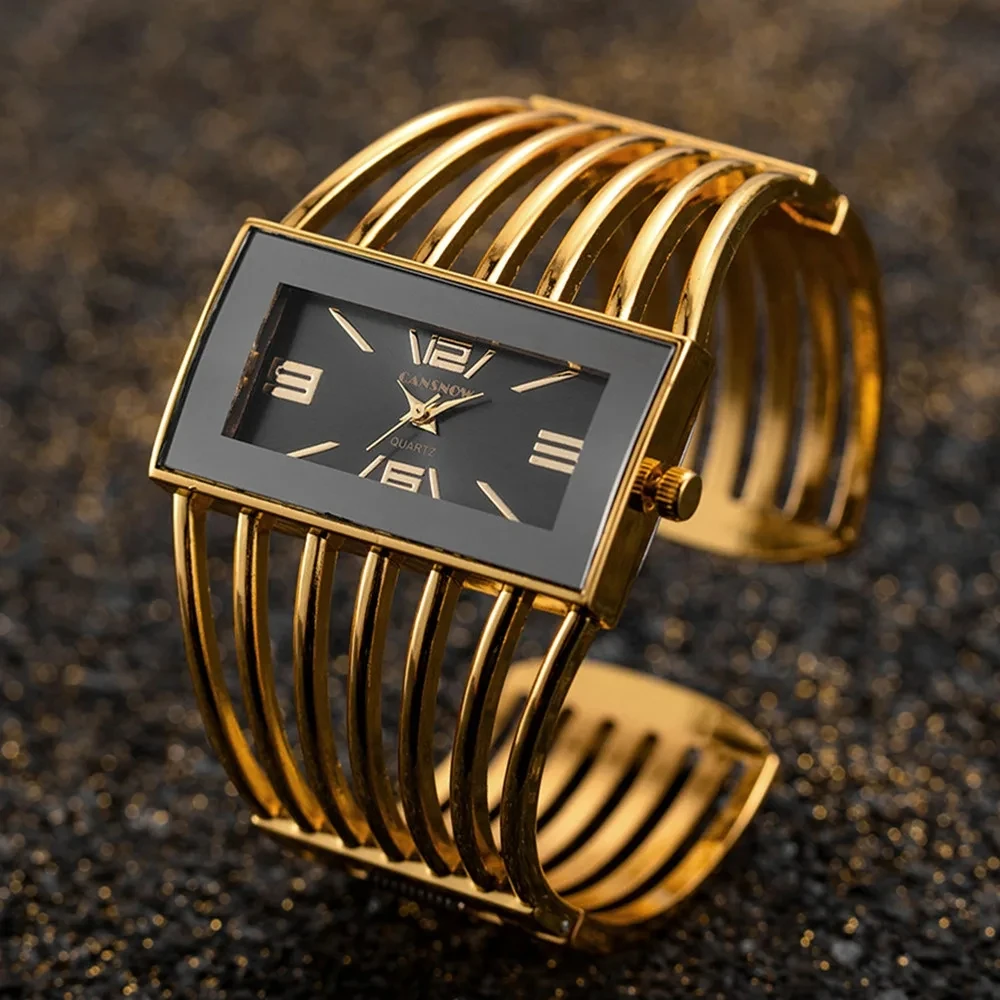 Female Bracelet Watch Luxury Rectangle Dial