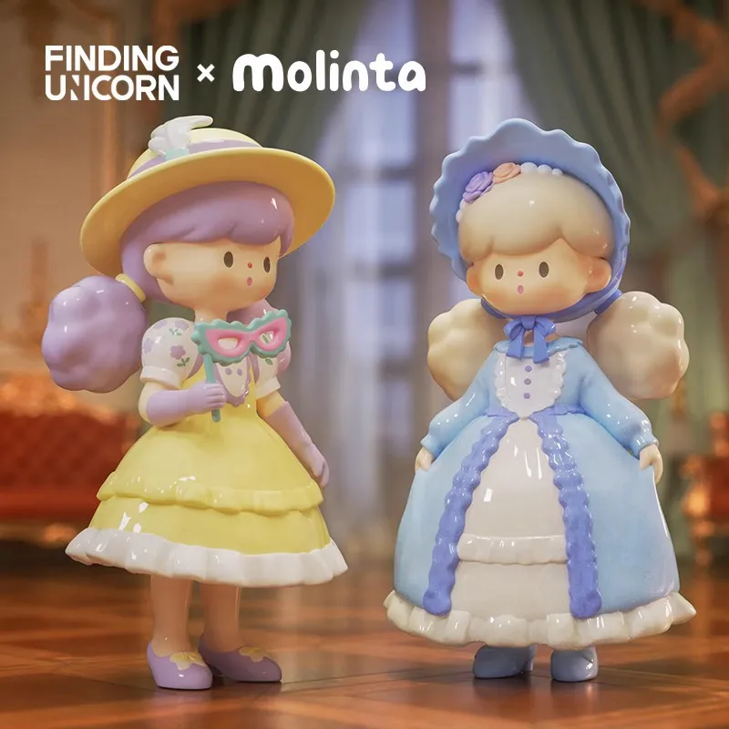 

Finding Unicorn Molinta Back To Rococo Series Mystery Box Model Action Anime Figures Caja Misteriosa Blind Box Figure Kids Gif