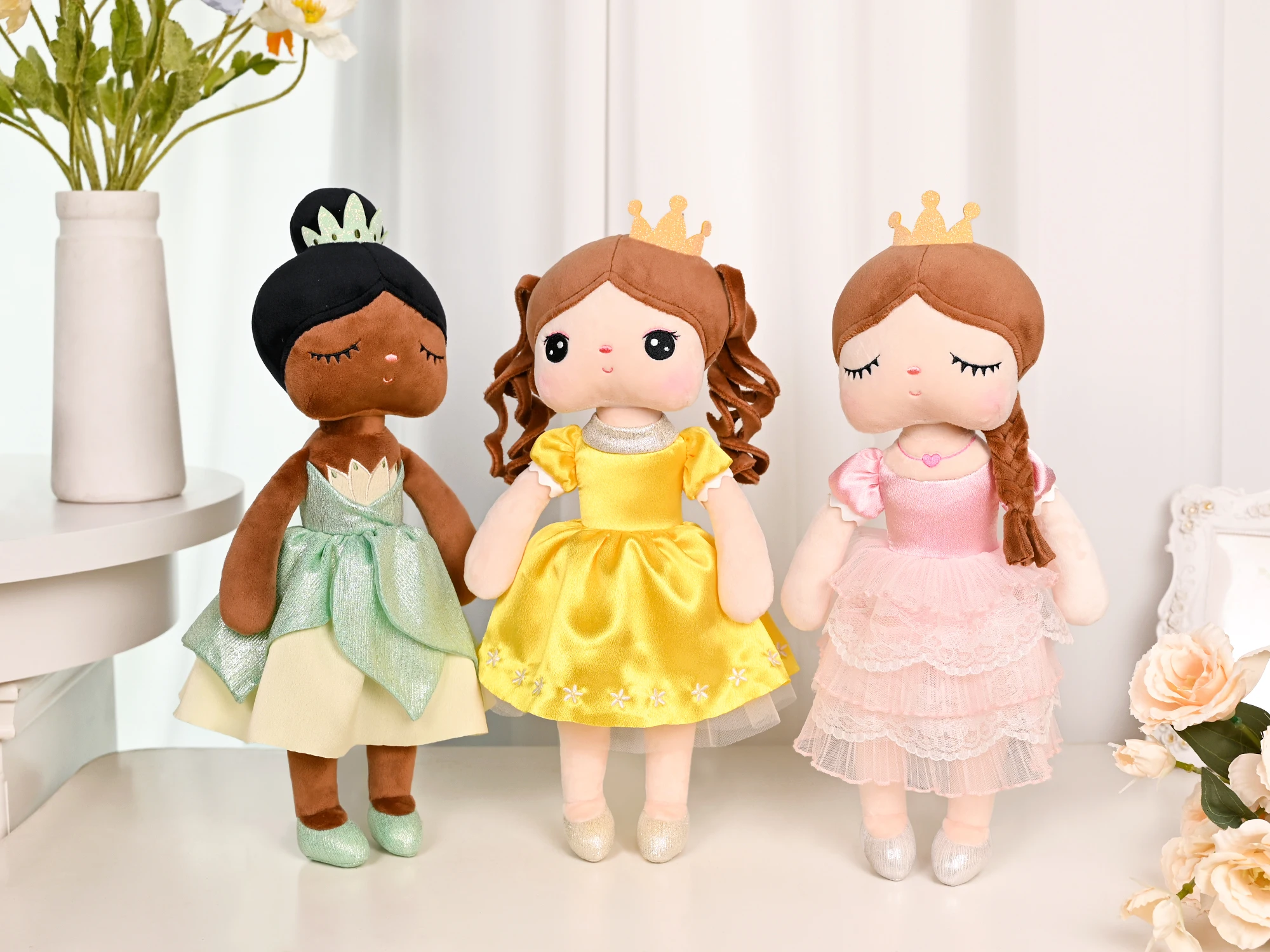 

2023 New Style Metoo Dolls Original 38cm Angela Fairy Princess Plush doll Cute Soft Stuffed Toys For Kids Boys And Girls