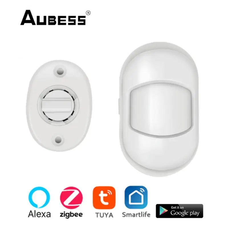 

Tuya Zigbee 3.0 Motion Sensor Wireless Human Body PIR Detector IR Detector Smart Life APP Work With Alexa home