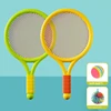 Elastic Tennis Racket For Kids 3-5 Years Old Parent Child Interactive Indoor Outdoor Sports Toy Badminton Entertainment Racket 5