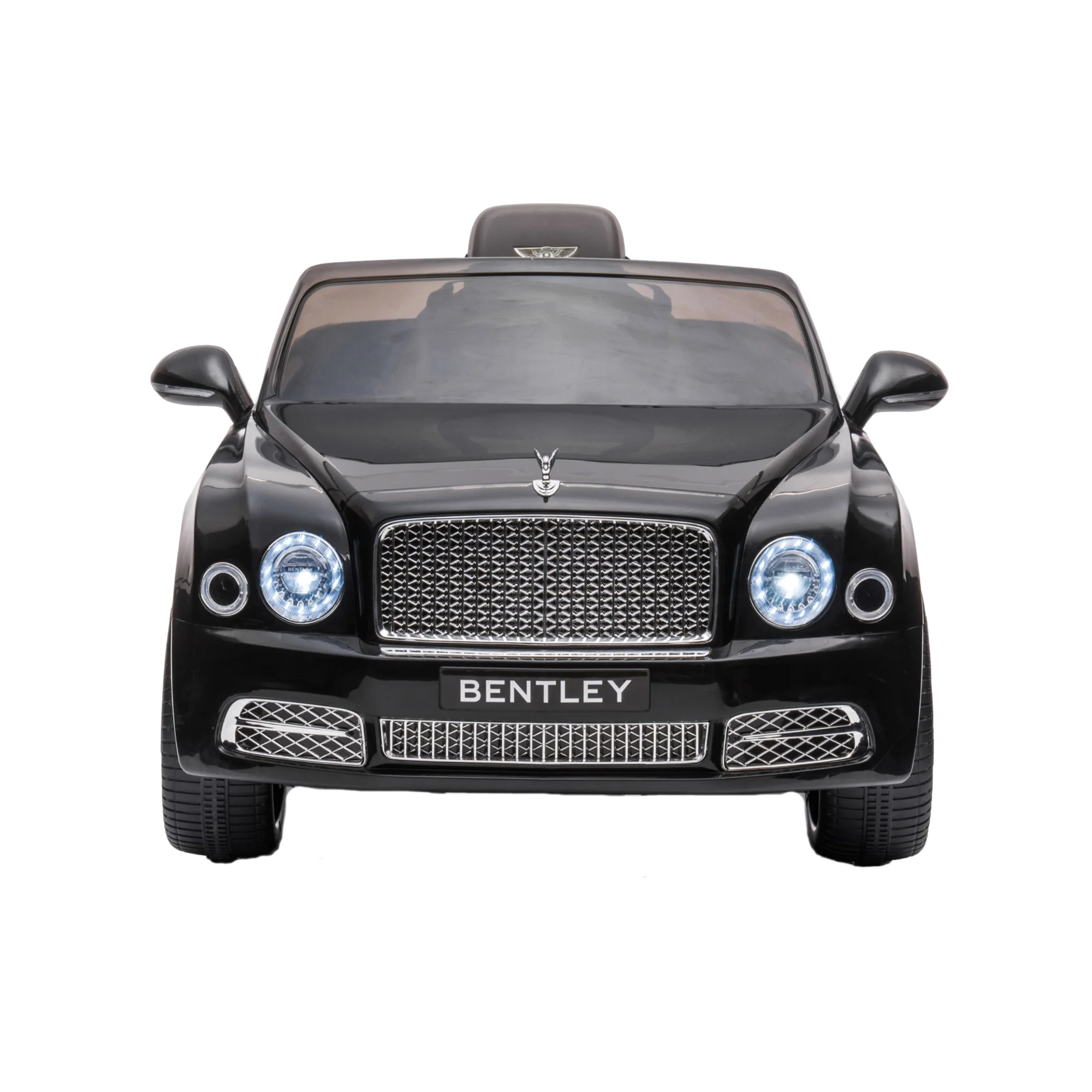 

12V Electric Kid Ride On Car, Bentley Mulsanne Licensed Cars for Kids, Battery Powered Kids Ride-on Car Black, 4 Wheels Motorize