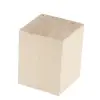 Square Unfinished Wood Pen Container Storage Box for Kids DIY Crafts 5