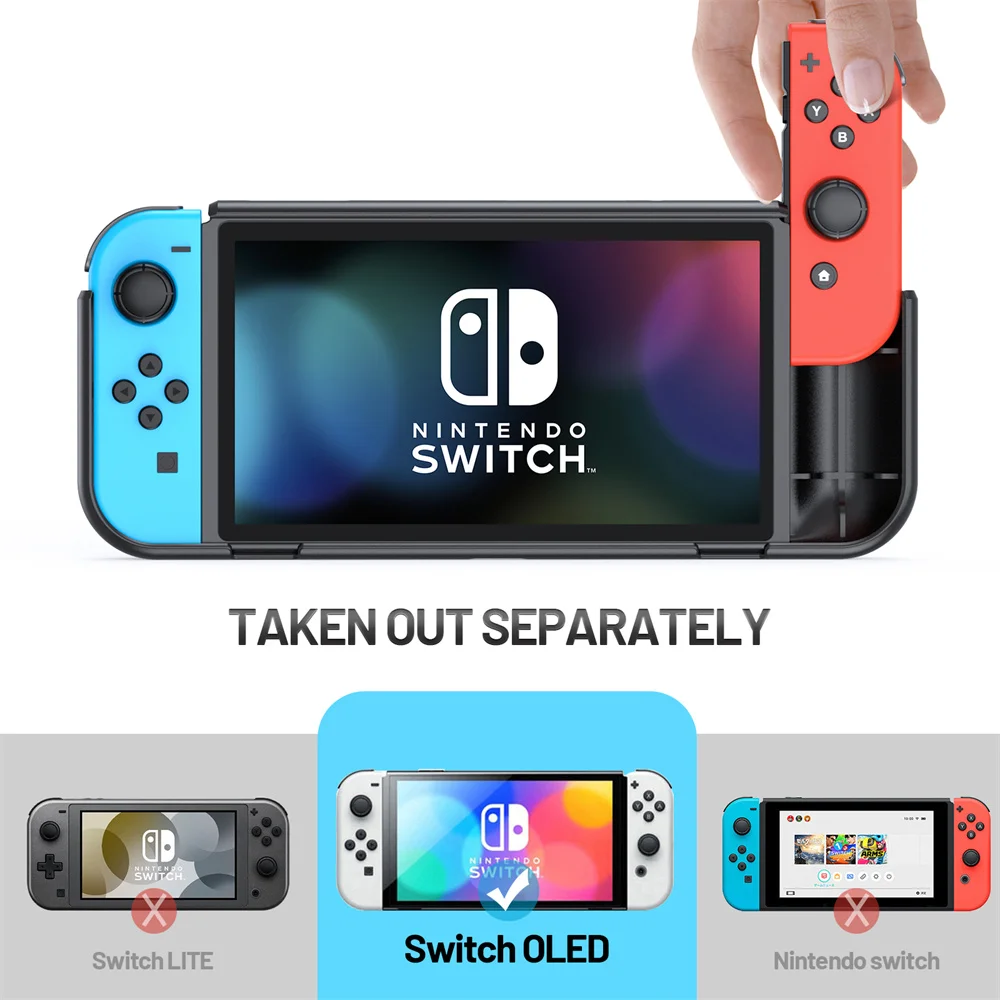 Perfect Fit Shockproof Protective Silicone Case For Nintendo Switch OLED Heavy Duty Defender Cover Fashion Case For OLED
