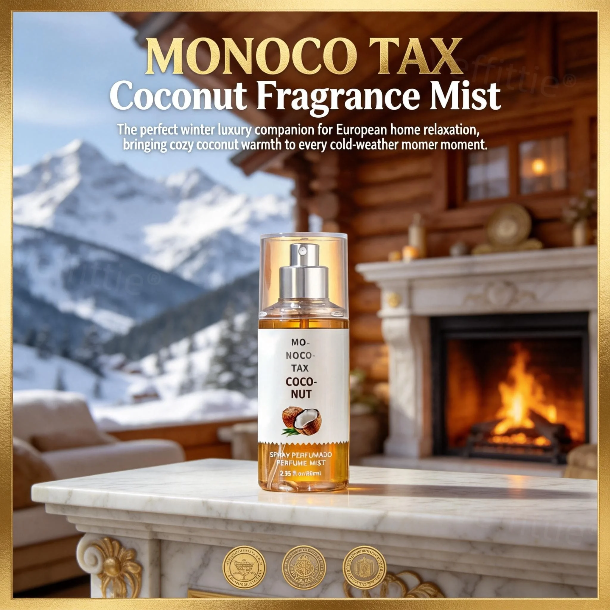 Winter Warm Caramel Coconut Mist Perfume Set Long Lasting Aroma_voghion.com