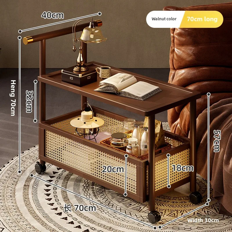 طاولة جانبية للأريكة، طاولة شاي على الطراز العتيق،...
