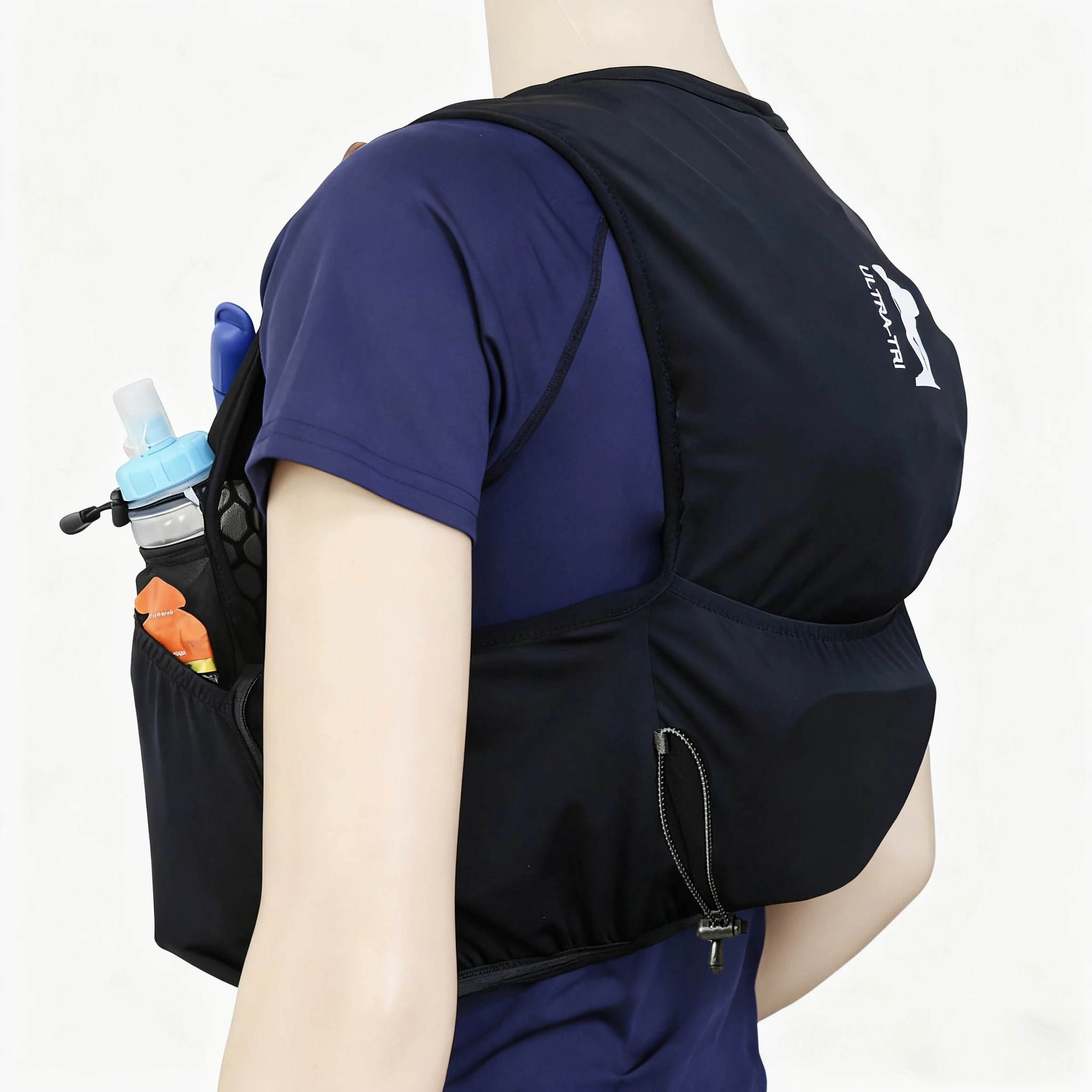 Enhanced Hydration Trail Running Backpack - Lightweight Race Training Vest, 8L Capacity