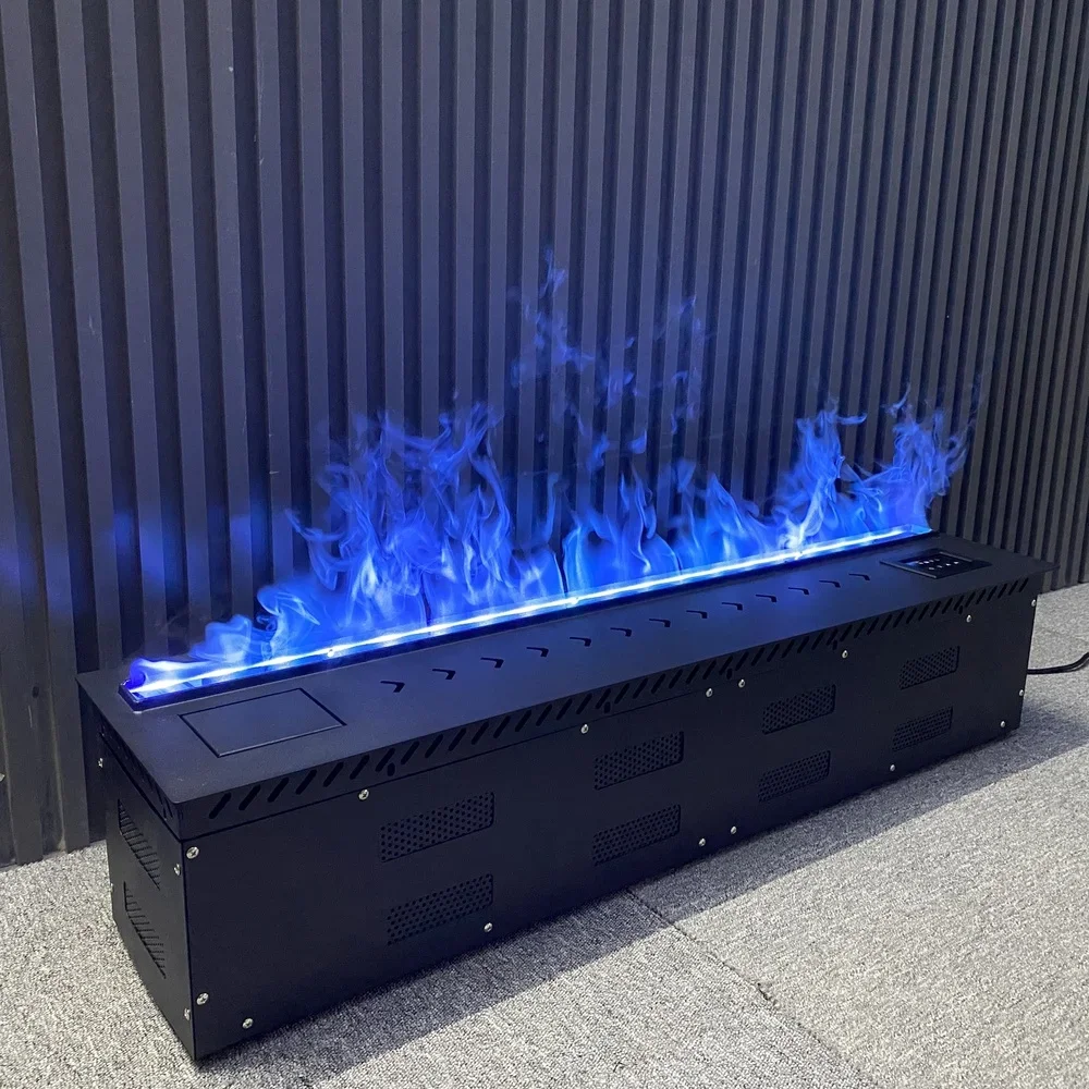 800mm APP colors adjustment home indoor decoration multi colors changing artificial simulated flame water vapor steam fireplace