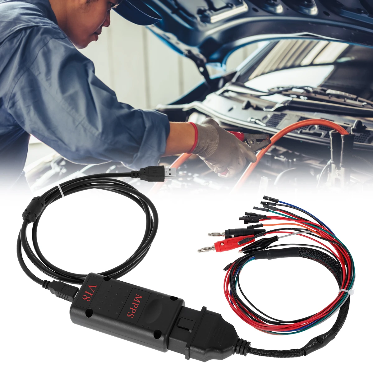 MPPS SMPS V18 ECU Programming Tool Professional Tricore Cable Programmer Premium MAIN TRICORE MULTIBOOT ECU Chip Tuning 6