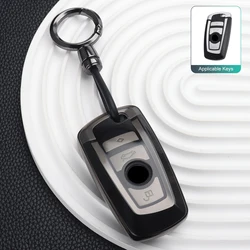Sleek Transparent Car Key Protective Cover (Black buckle)