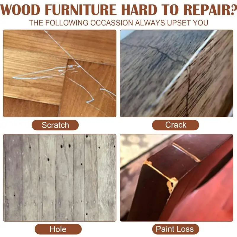 Wood Filler for Furniture Scratch Repair