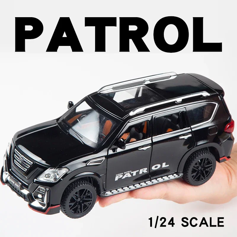 1:24 Nissan Patrol Off-road SUV Alloy Model Car Diecast car Toy
