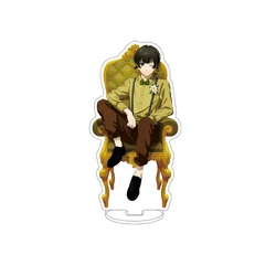 Blue Lock Anime Acrylic Stand Figure Display - Isagi, Bachira, Chigiri, Kunigami Characters (Fluorescent Green)