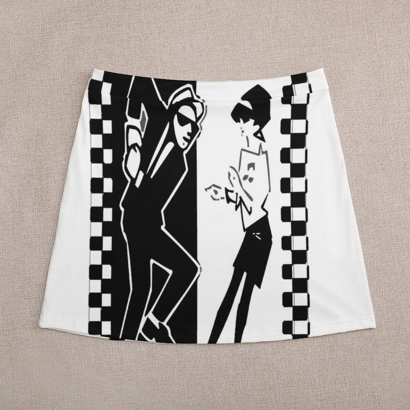 Ska / Two Tone Design Mini Skirt summer outfits for women 2023 Dresses Women's summer skirt