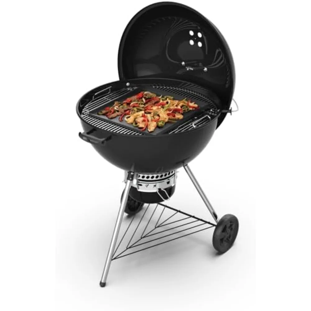 h Charcoal Grill 26-Inch, Black
