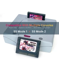 Fastest SAROO Cart All In One For Sega Saturn US/JP/EU Consoles Auto 1MB/4MB 0.8 Firm Elite Fenrir MOD Multi-Disc Games 4