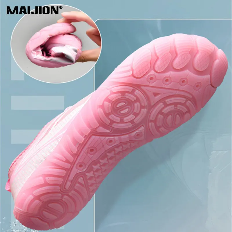 Breathable Swimming Shoe Quick-Dry Non Slip Comfortable Elastic Barefoot Men Women Surfing Wading Shoe Beach Upstream Aqua Shoes