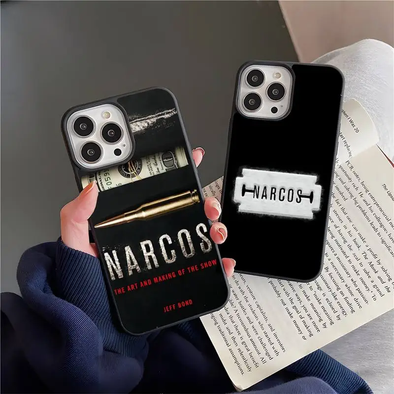 Narcos Tv Series Pablo Escobar Custodia Per Telefono Pc + Tpu Per Samsung S 10 20 21 30 22 Ultra Plus Lultra 5G Note 7 8 9 10 20 20Ultra