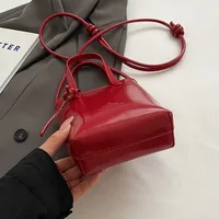 Sac bandoulière mini en cuir PU pour femme, nouvelle collection 2025, mode coréenne, sacs à main de luxe, sacs à main et pochettes rétro simples pour femme 5