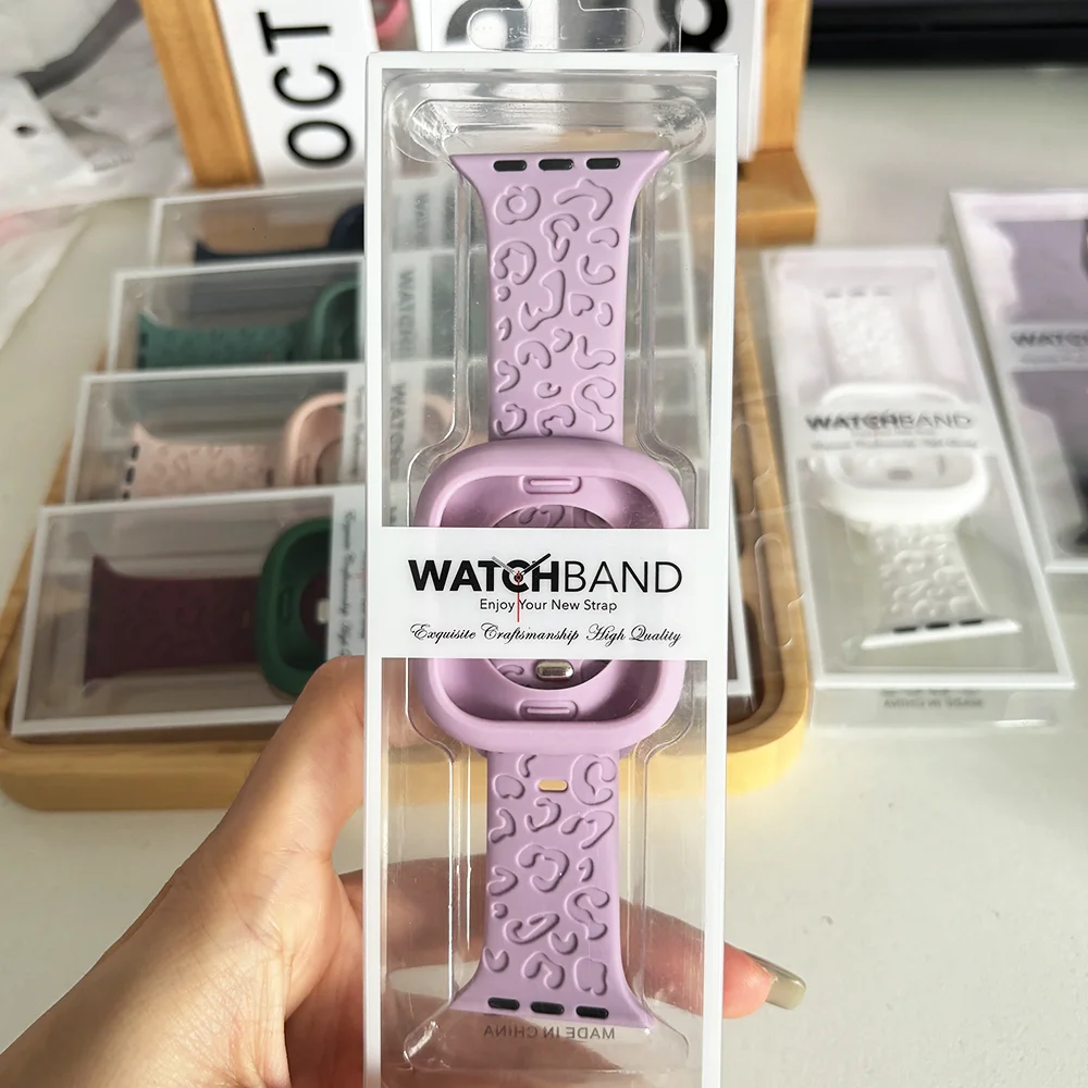 Luxury TPU Silicone Watch Case & Strap with Bumper Protector
