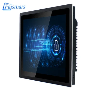 10.4 Inch Industrial Computer Waterproof Aluminium Front Capacitive Touch Screen Mini All In One Panel PC For Windows 10pro