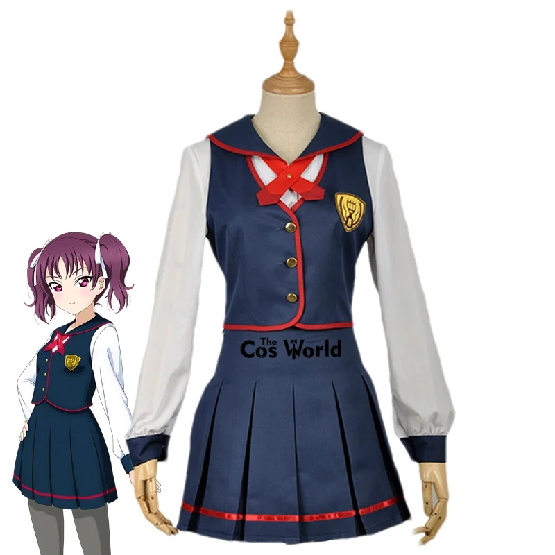 Love Live Sunshine Hakodate Seisen Girls Academy Saint Snow Kazuno Leah Seira Sarah Outfits Anime Customize Cosplay Costumes - Hakodate Seisen Girls Academy Saint Snow Kazuno Leah Seira Sarah Outfits Anime Customize Cosplay Costumes 1