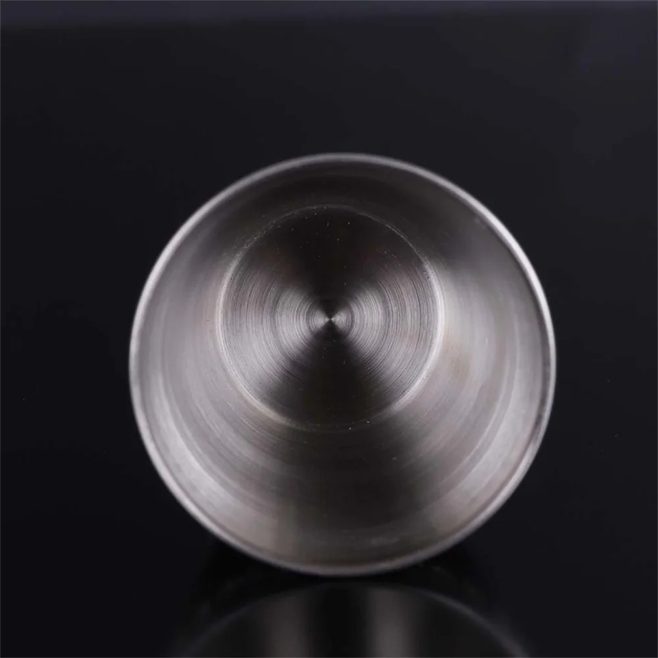 30/70ML Outdoor Practical Stainless Steel Cups Camping Hiking Portable Tea Coffee Beer Cup Mini Set Glasses For Whisky Wine