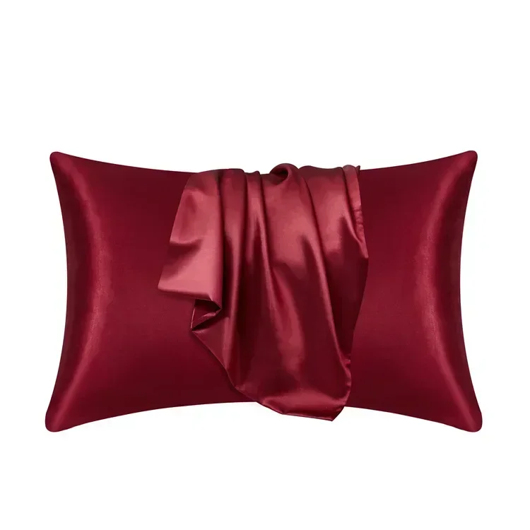 Luxurious Silk Satin Pillowcase - Hair & Skin Beauty Collection, Set of 1 or 2 Pillow Covers