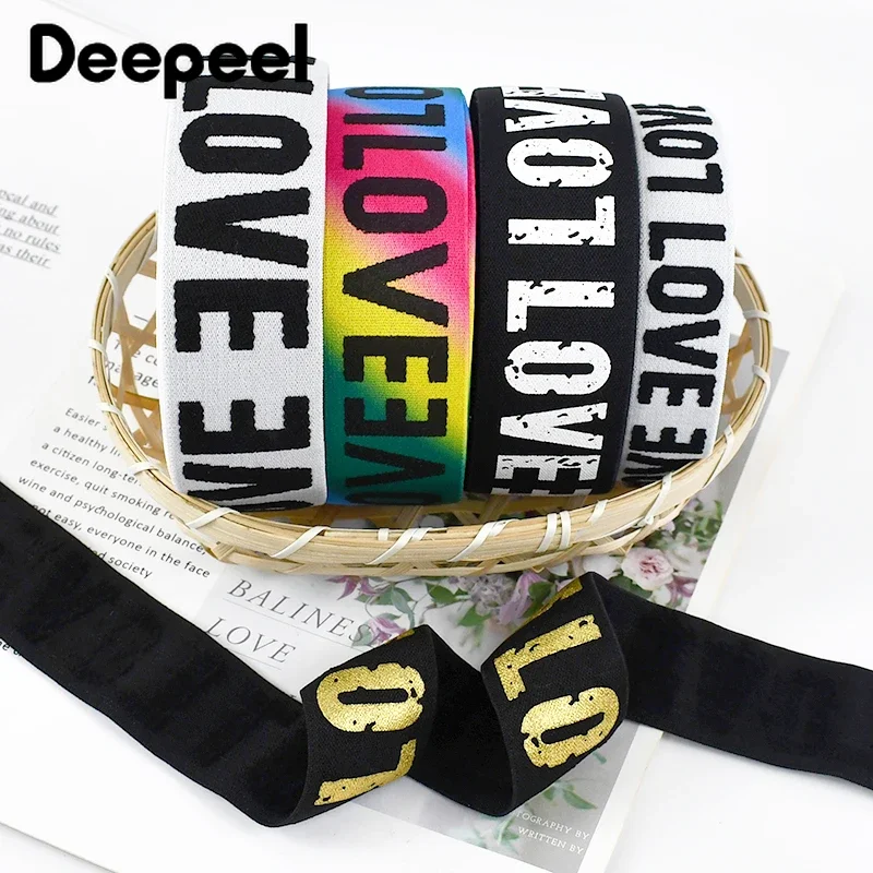 Жаккардовые эластичные ленты Deepeel, 2/5/10 м, 25/35/40 мм, Нейлоновые Резиновые ремни, эластичная лента, пояс для одежды, аксессуары для шитья своими руками Жаккардовые эластичные ленты Deepeel, 2/5/10 м, 25/35/40 мм, Нейлоновые Резиновые ремни, эластичная лента, пояс для одежды, аксессуары для шитья своими руками