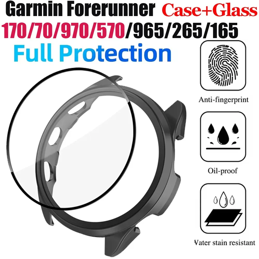 Premium HD Tempered Glass Protective Shell Case