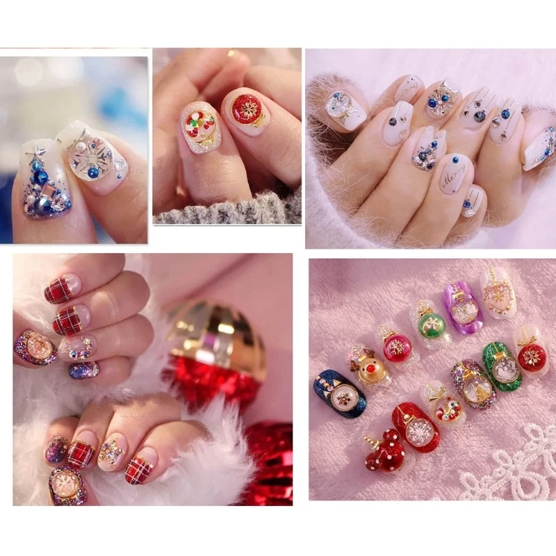 

1 Set Silicone Carving Molds Nails Stencils DIY Manicure Tools Silicone Stamping Art Molds Silicone Material 264E