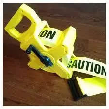 Danger Caution Warning Isolation PE Traffic Warning Tape with Yellow Background and Black Lettering for Safety