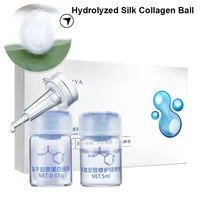 Korea Facial Hydrolyzed Silk Protein Collagen Thread Ball Serum Moisturiz Hydration Lifting Firm Fine lines Essence SkinCare 2