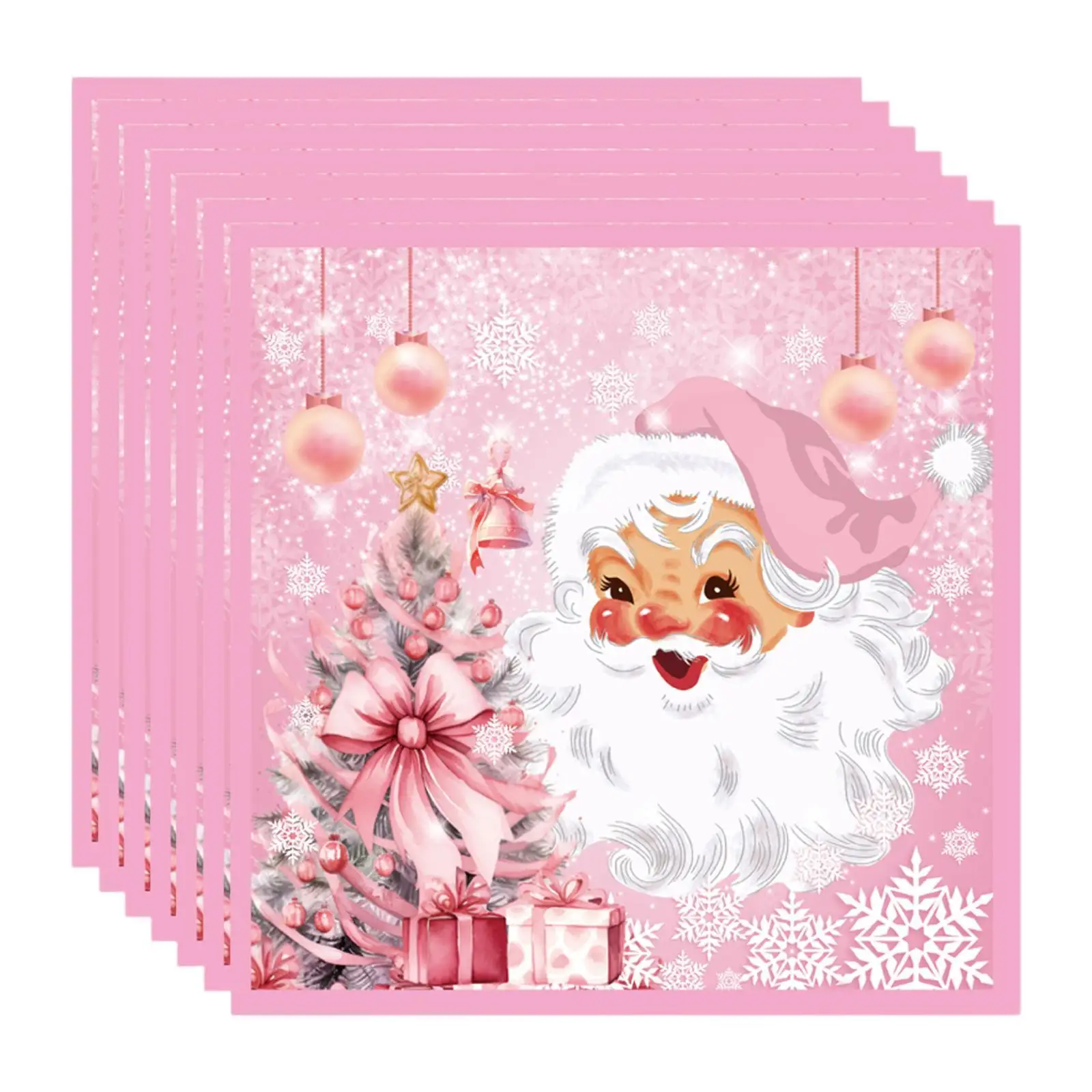 20Pcs Christmas Guest Napkins Holiday Napkins for Bathroom Home Themed Party