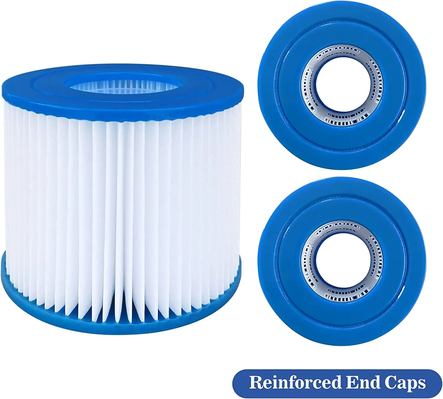 Hot Spa Filters Cryspool Replacement Spa Filters for VI, Lazy-Z-Spa, Coleman SaluSpa 90352E Filter, 4 Pack 4