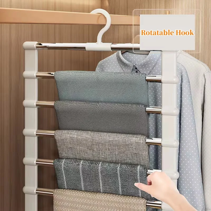 7-Layer Pants Hanger Rack 2