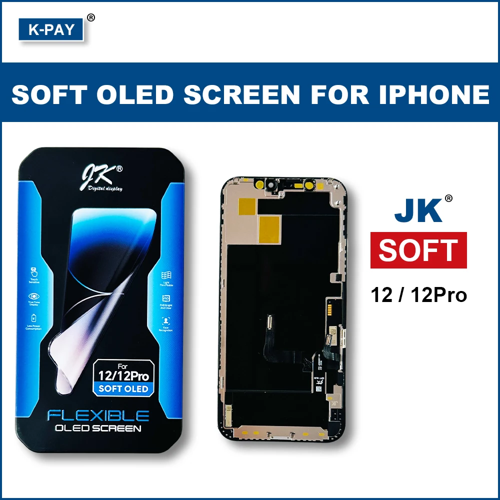 JK LCD Display Touch Screen Digitizer Assembly Replacement Parts OLED Screen For iPhone XsMax 12 12Pro 11ProMax 13 14 oled display screen,lcd display screen