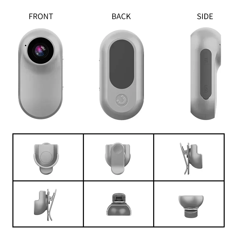Camera 1080P Full HD Head Mounted Magnetic Attraction Motion Camera DV Sport Video Recorder Helmet BikeAction Anti Shaking Mini 6