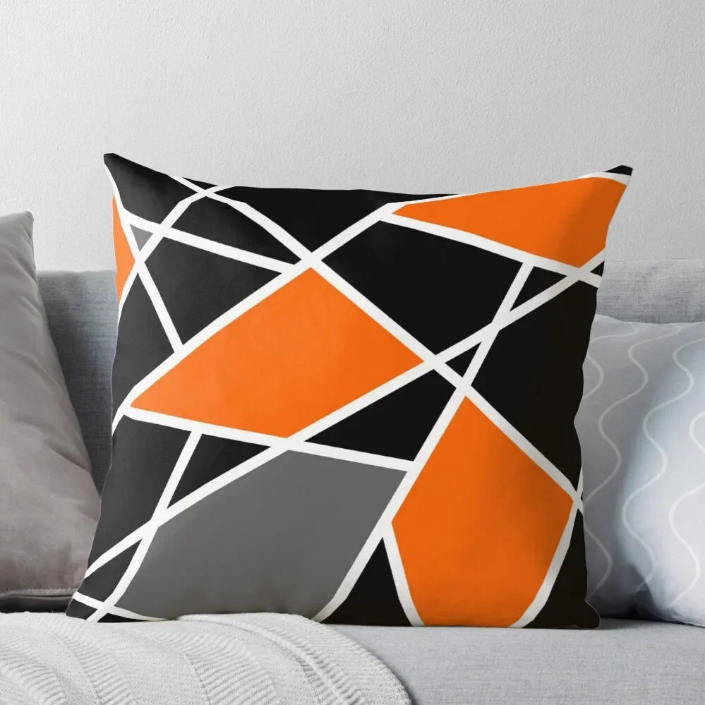 

Geometric modern orange pattern Throw Pillow Cushions For Sofa pillow pillowcase Pillow Case Christmas