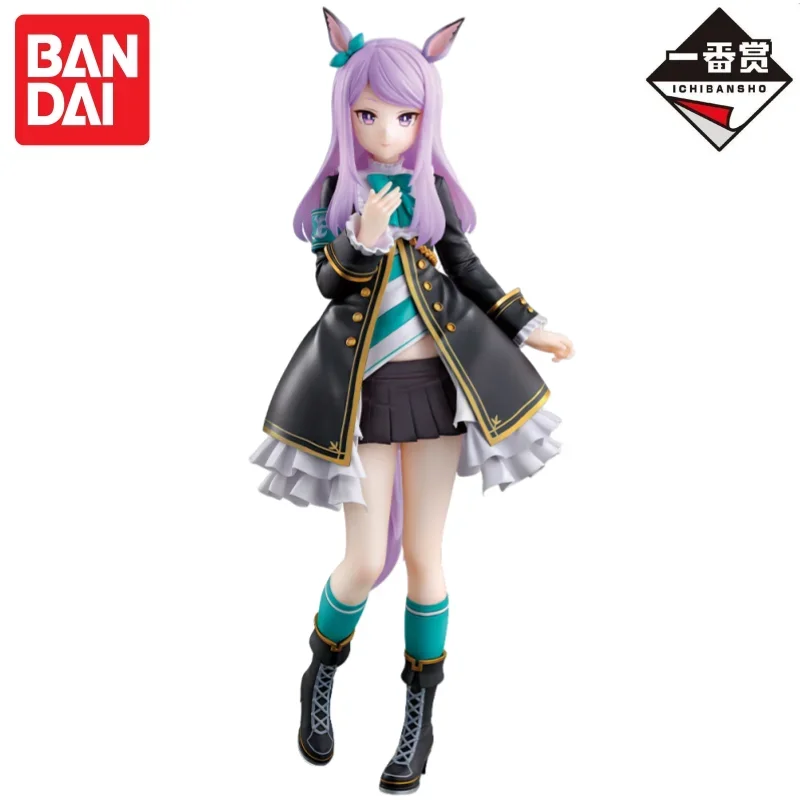 재고 있음 반다이 오리지널 Ichiban Kuji Vol 11 Pretty Derby Mejiro Mcqueen Dober Ardan 모델 인형 새로운 박스형 액션 피규어