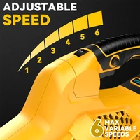 Machine de tempête d'élimination de feuilles de cour de ventilateur sans fil de 32000 tr/min pour des outils électriques de maison et de rue pour la broche de batterie de 20V de Dewalt 3