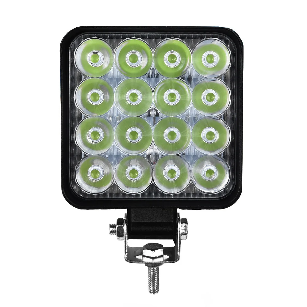 12V 24V LED Floodlight Car ATV Off-Road Driving Fog Lamp Green Work Light Strip For Truck Car SUV 4WD Boat ATV Barra LED Lights