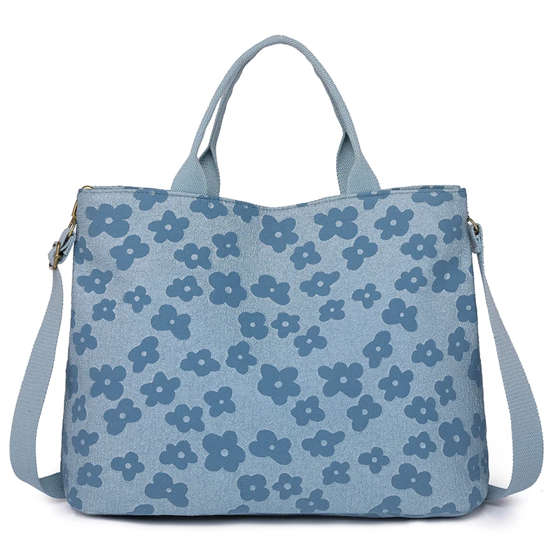 Large Capacity Nylon Bag Female Messenger Korean Student Harajuku Japanese One-shoulder Large Bag Tote Bag Designer Handbag