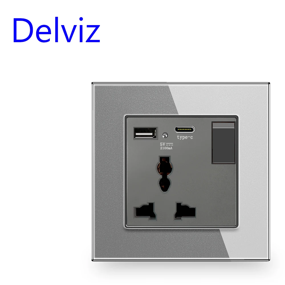 Dual USB, Controle de Switch, Painel de