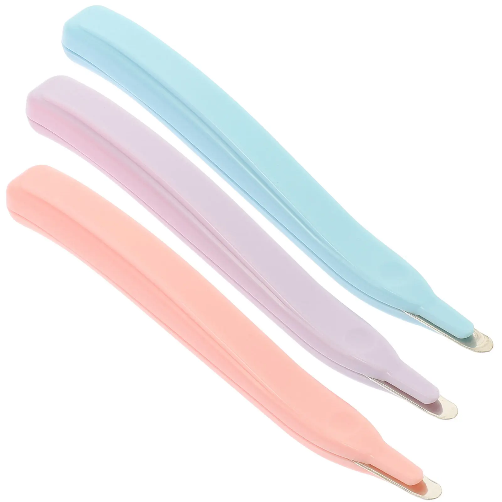 3pcs 헤비 듀티 사무용품 스테인레스 스틸 데스크 도구 스테이플 커브드 스테이플 풀러 리무버 헤비 듀티 네일 풀러