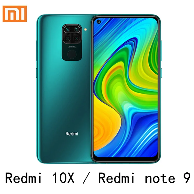 Xiaomi Redmi 10X note 9 Global ROM Mobile Phone MTK Helio G85 48MP Quad Camera 5020mAh | Мобильные телефоны и аксессуары