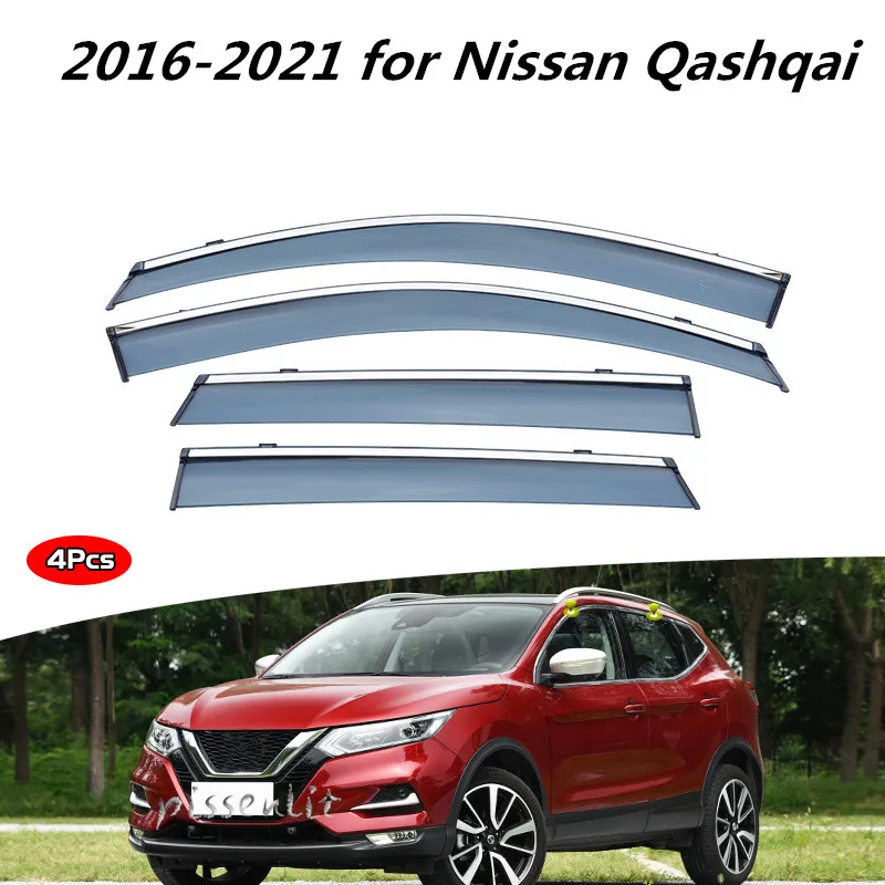 musikkens liner nationalisme Outer Trim Chrome 2016-2021 For Nissan Qashqai Accessories Window Visors  Weathershields Wind Rain Guard Shades Ventvisor - Awnings & Shelters -  AliExpress